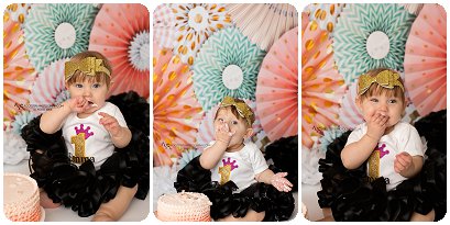 Vacaville Cake Smash Photographer styled