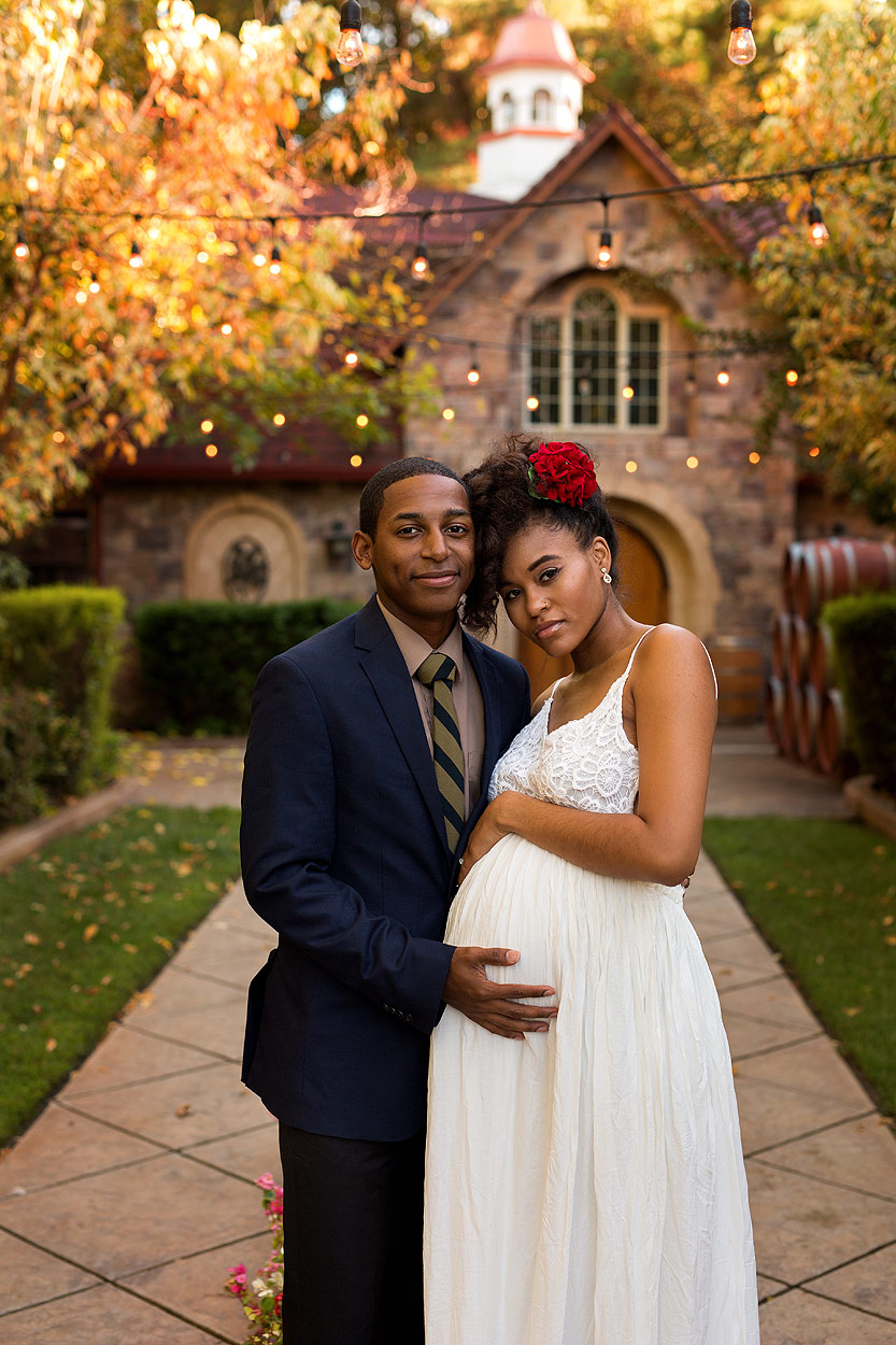 maternity photography sacramento outdoor couple