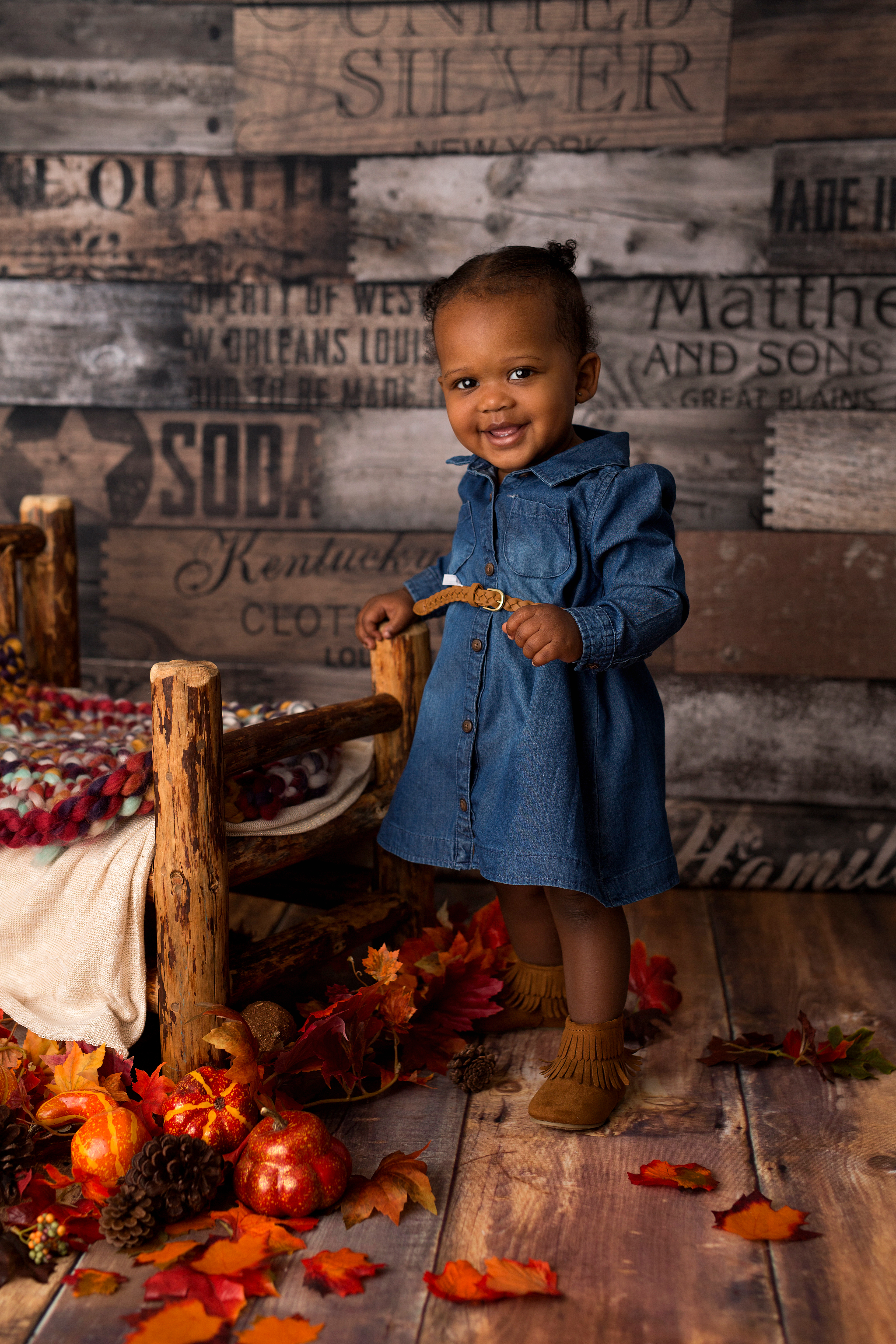 fall baby portraits northwest arkansas photographer