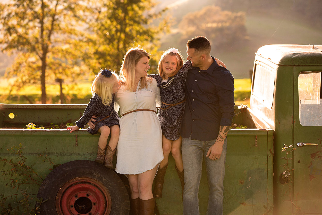 outdoor family portraits vacaville