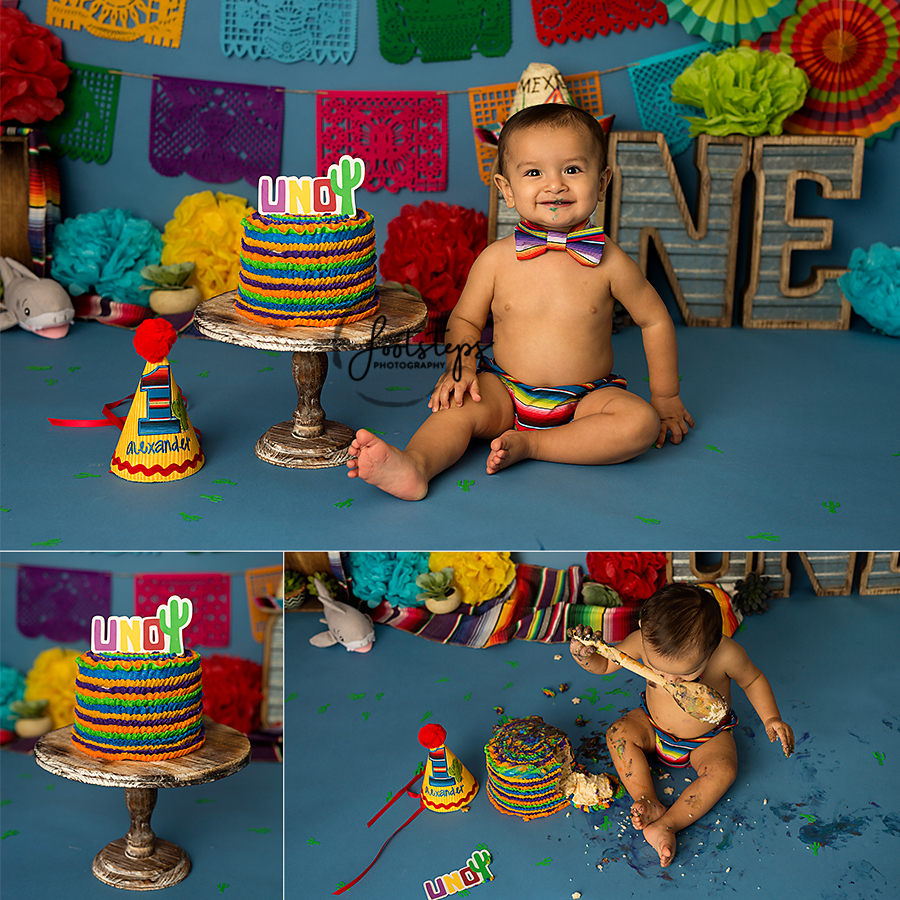 Smash Cake And 1st Birthday Portraits Archives Footsteps Photography