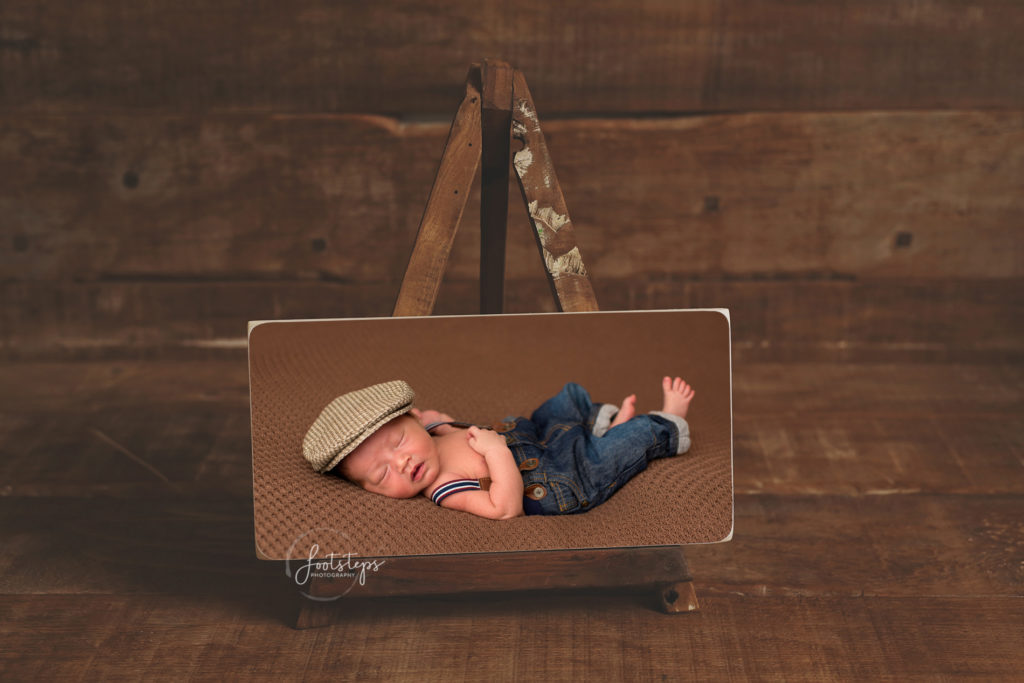 newborn wood print vacaville studio