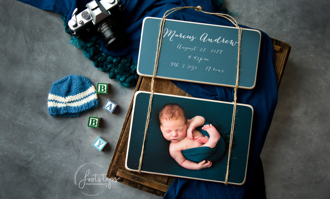 birth board print wall hanging wooden photo block newborn baby photography