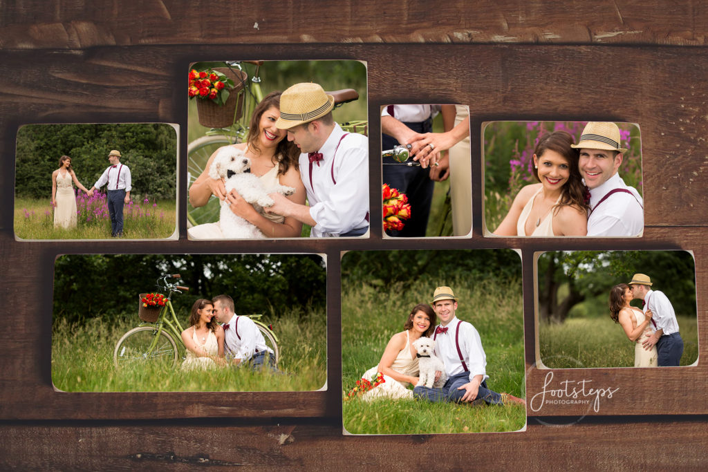 couples photography on wood block in solano county