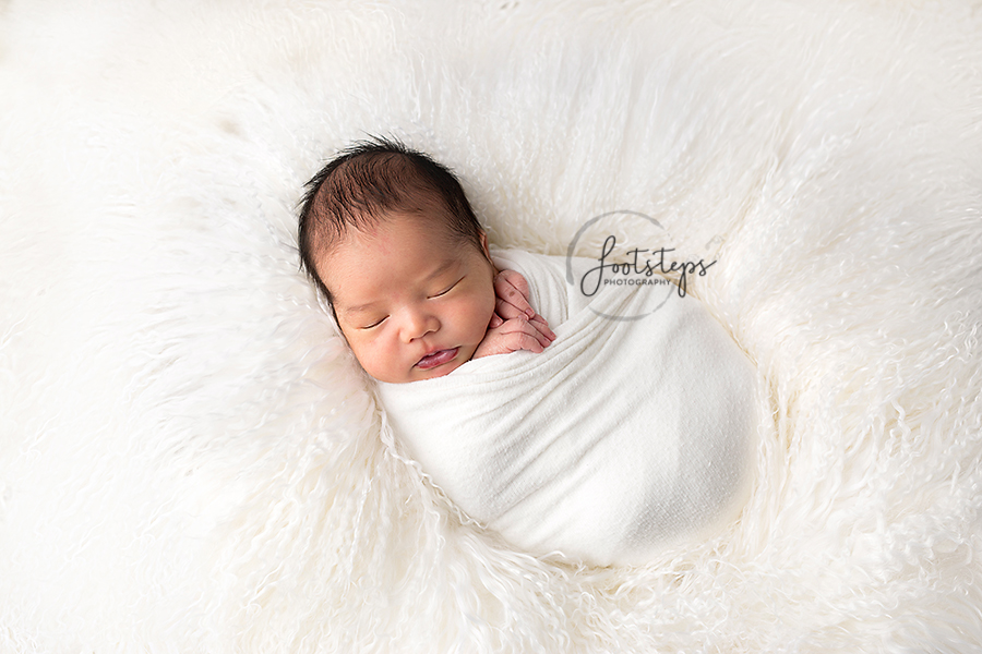 simple newborn white vacaville photography